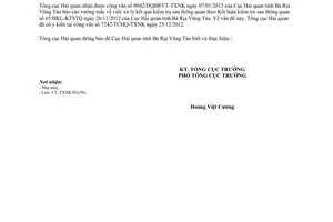 Công văn 517/TCHQ-TXNK xác định trị giá tính thuế