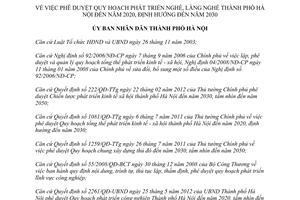 Quyết định 14/QĐ-UBND năm 2013 phê duyệt Quy hoạch phát triển nghề làng nghề