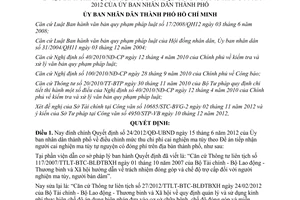 Quyết định 32/QĐ-UBND năm 2013 đính chính Quyết định 24/2012/QĐ-UBND điều chỉnh