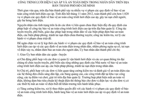 Chỉ thị 01/2013/CT-UBND tăng cường quản lý nhà nước trong công tác bảo vệ