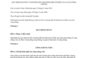 Nghị định 04/2013/NĐ-CP hướng dẫn Luật công chứng