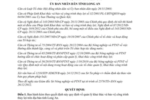 Quyết định 01/2013/QĐ-UBND quản lý khai thác bảo vệ công trình thủy lợi