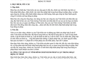 Hướng dẫn số 02/HD-VKSTC-VP công tác quản lý tình hình chấp hành pháp luật tư pháp 2013