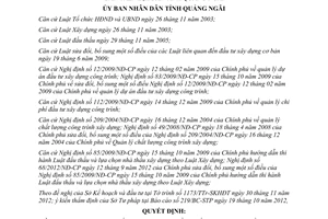 Quyết định 03/2013/QĐ-UBND Quy định nhiệm vụ quản lý đầu tư xây dựng cơ bản