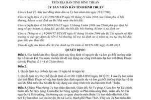 Quyết định 03/2013/QĐ-UBND Quy định nguyên tắc đơn giá bồi thường thiệt hại