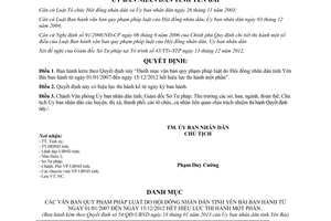 Quyết định 54/QĐ-UBND năm 2013 danh mục văn bản tỉnh Yên Bái hết hiệu lực