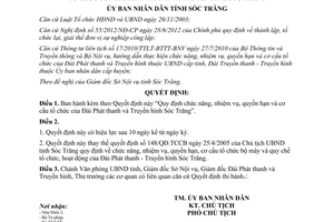 Quyết định 02/2013/QĐ-UBND chức năng nhiệm vụ quyền hạn cơ cấu Đài Phát thanh