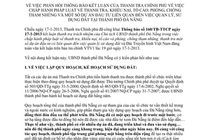 Thông báo 12/TB-UBND phản hồi thông báo kết luận của Thanh tra Chính phủ