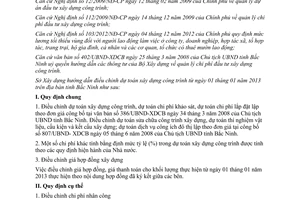 Hướng dẫn 03/HD-SXD điều chỉnh dự toán xây dựng công trình tỉnh Bắc Ninh