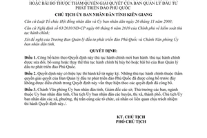 Quyết định 212/QĐ-UBND năm 2013 công bố thủ tục hành chính Ban Quản lý đầu tư