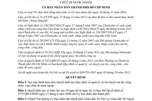 Quyết định 05/2013/QĐ-UBND quản lý xét duyệt cán bộ công viên chức đi nước ngoài