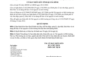 Quyết định 02/2013/QĐ-UBND thu thập quản lý cập nhật khai thác sử dụng dữ liệu