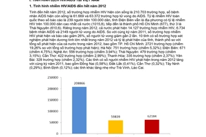 Báo cáo 53/BC-BYT năm 2013 công tác phòng chống HIV/AIDS 2012 kế hoạch 2013