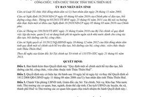 Quyết định 06/2013/QĐ-UBND Quy định chính sách hỗ trợ đào tạo bồi dưỡng cán bộ