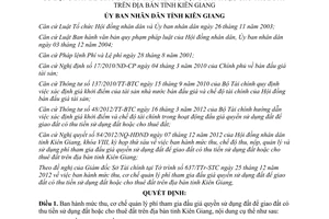 Quyết định 05/2013/QĐ-UBND mức thu phí tham gia đấu giá quyền sử dụng đất