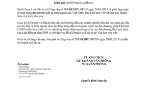 Công văn 356/UBND-KTN quản lý hoạt động đầu tư trực tiếp ra nước ngoài Bắc Giang