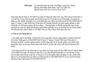 Công văn 574/LĐTBXH-BTXH năm 2013 xây dựng Đề án thực hiện chính sách đầu tư cơ sở hạ tầng