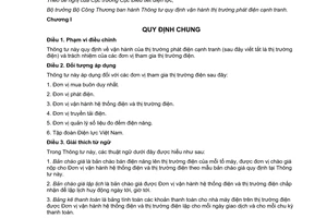 Thông tư 03/2013/TT-BCT quy định vận hành thị trường phát điện cạnh tranh