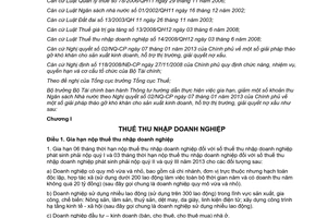 Thông tư 16/2013/TT-BTC hướng dẫn thực hiện gia hạn giảm khoản thu Ngân sách