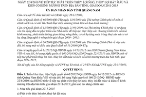 Quyết định 543/QĐ-UBND năm 2013 thực hiện Nghị quyết 61/2012/NQ-HĐND