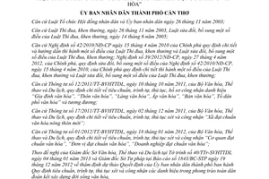 Quyết định 05/2013/QĐ-UBND Quy định tiêu chuẩn trình tự thủ tục xét công nhận