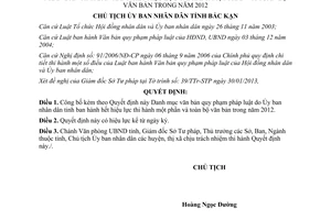 Quyết định 241/QĐ-UBND năm 2013 công bố danh mục văn bản hết hiệu lực Bắc Kạn