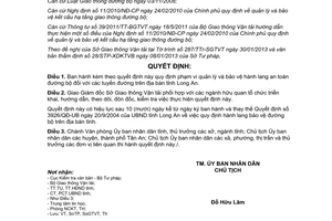 Quyết định 11/2013/QĐ-UBND phạm vi quản lý và bảo vệ hành lang an toàn đường bộ