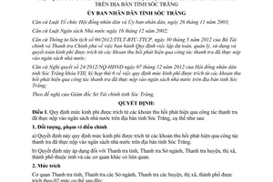 Quyết định 05/2013/QĐ-UBND mức kinh phí được trích từ khoản thu hồi phát hiện