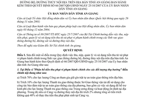 Quyết định 03/2013/QĐ-UBND sửa đổi Quy định thu nộp quản lý sử dụng tiền