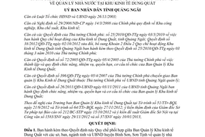 Quyết định 09/2013/QĐ-UBND Quy chế phối hợp giữa Ban Quản lý Khu kinh tế