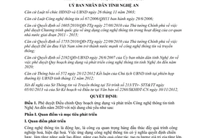 Quyết định 526/QĐ-UBND năm 2013 phê duyệt Điều chỉnh Quy hoạch ứng dụng CNTT