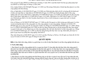 Quyết định 03/2013/QĐ-UBND chức năng nhiệm vụ quyền hạn cơ cấu Ban quản lý KCN