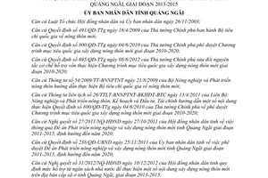 Quyết định 10/2013/QĐ-UBND xây dựng nông thôn mới trên địa bàn cấp xã 2013-2015