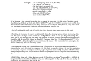 Công văn 1736/BGTVT-VP tuyên truyền phát động thi đua nêu cao ý thức trách nhiệm