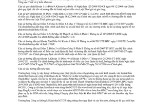 Công văn 678/TCT-CS hoàn thuế giá trị gia tăng đối với dự án ODA không hoàn lại