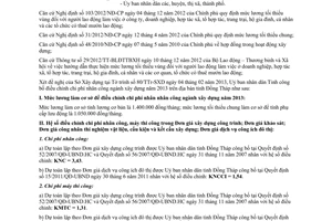 Công văn 95/UBND-KTN điều chỉnh chi phí nhân công năm 2013 Đồng Tháp