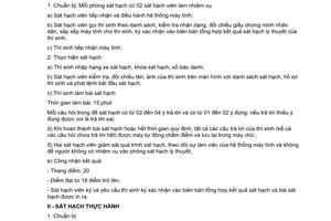 Công văn 895/TCĐBVN-QLPT&NL 2013 hướng dẫn thực hiện quy trình sát hạch lái xe hạng A3 A4