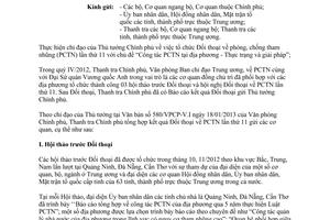 Công văn 620/TTCP-CCTN năm 2013 tổng hợp kết quả Đối thoại về phòng chống tham nhũng lần thứ 11