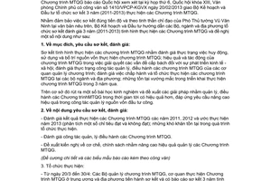 Công văn 1846/BKHĐT-TCTT hướng dẫn sơ kết 3 năm thực hiện chương trình