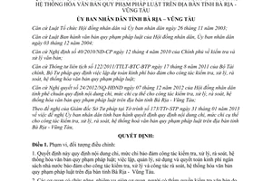 Quyết định 15/2013/QĐ-UBND nội dung chi, mức chi cho kiểm tra, xử lý văn bản