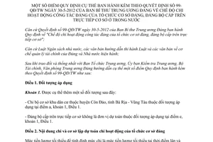 Hướng dẫn 21-HD/VPTW năm 2013 Chế độ chi công tác đảng của tổ chức cơ sở