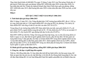Kế hoạch 19/KH-UBND thực hiện Chiến lược quốc gia phòng chống HIV/AIDS