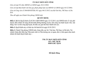 Quyết định 02/2013/QĐ-UBND bãi bỏ Quyết định 45/2011/QĐ-UBND