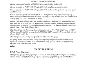 Thông tư 26/2013/TT-BTC hướng dẫn giải ngân cơ chế tài chính đối với nguồn vốn