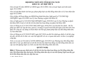 Nghị quyết 06/2013/NQ-HĐND chế độ chi tiêu bảo đảm hoạt động Hội đồng nhân dân