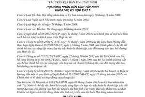 Nghị quyết 02/2013/NQ-HĐND chế độ tài chính hỗ trợ các sáng lập viên hợp tác xã