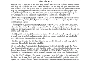 Chỉ thị 05/2013/CT-UBND theo dõi tình hình thi hành pháp luật tại Bắc Kạn