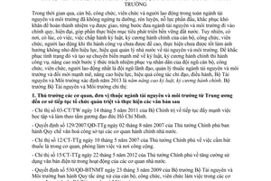 Chỉ thị 02/CT-BTNMT năm 2013 tăng cường kỷ luật kỷ cương hành chính cán bộ