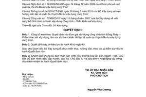 Quyết định 321/QĐ-UBND.HC năm 2013 công bố Đơn giá xây dựng công trình Đồng Tháp Phần Khảo sát