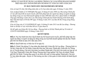 Quyết định số 1693/QĐ-UBND năm 2013 tuyên truyền phổ biến pháp luật Hồ Chí Minh